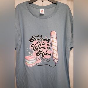 Teacher T-shirt, teacher Tee, back to school Tshirt, comfortable T-shirt